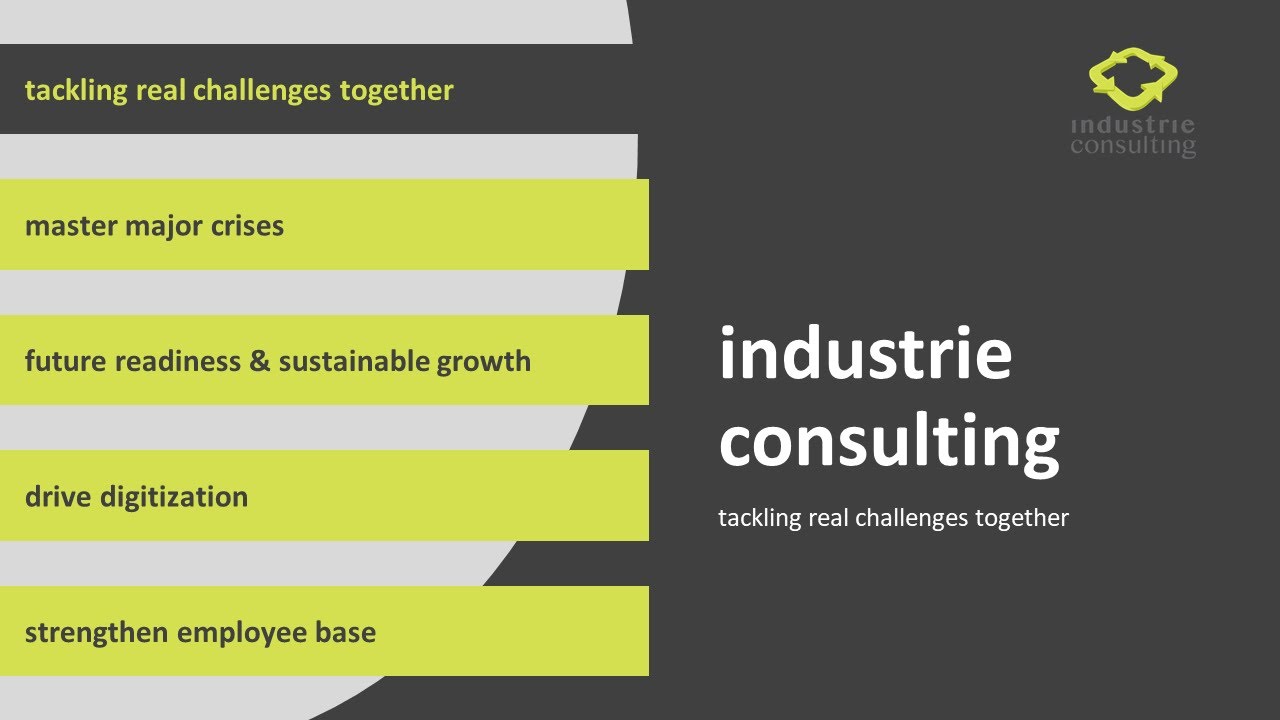 Short introduction of industrie consulting